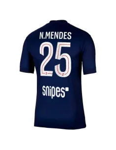 MAILLOT PSG DOMICILE NUNO MENDES SAISON 2025-2026 2